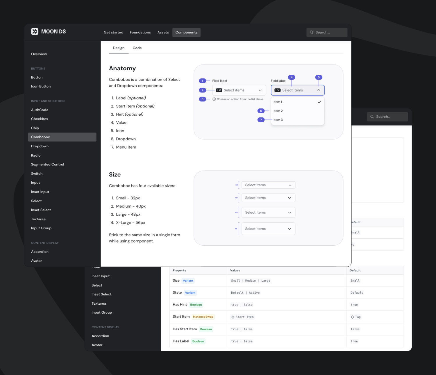 Moon Design System